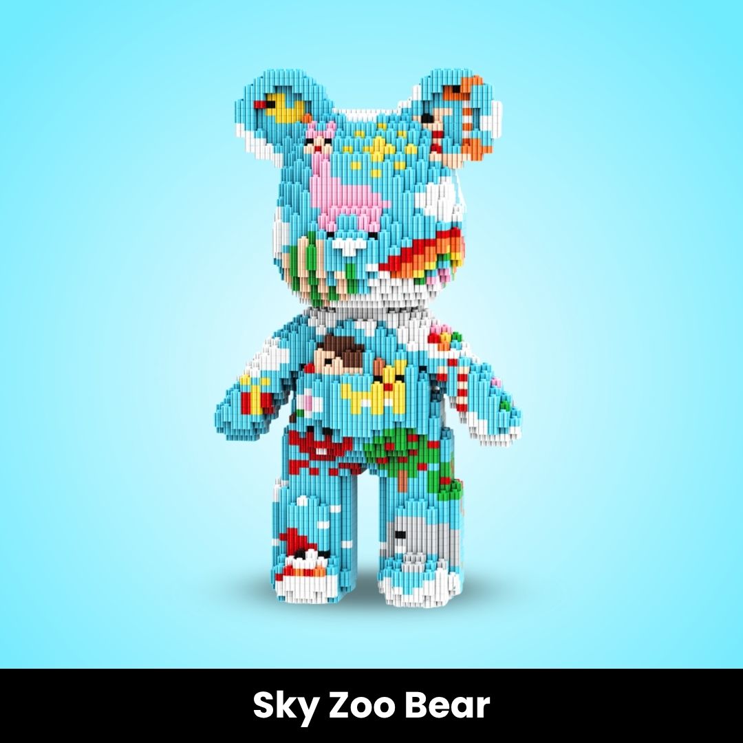 Mini-Bär zum Zusammenbauen (32cm)
