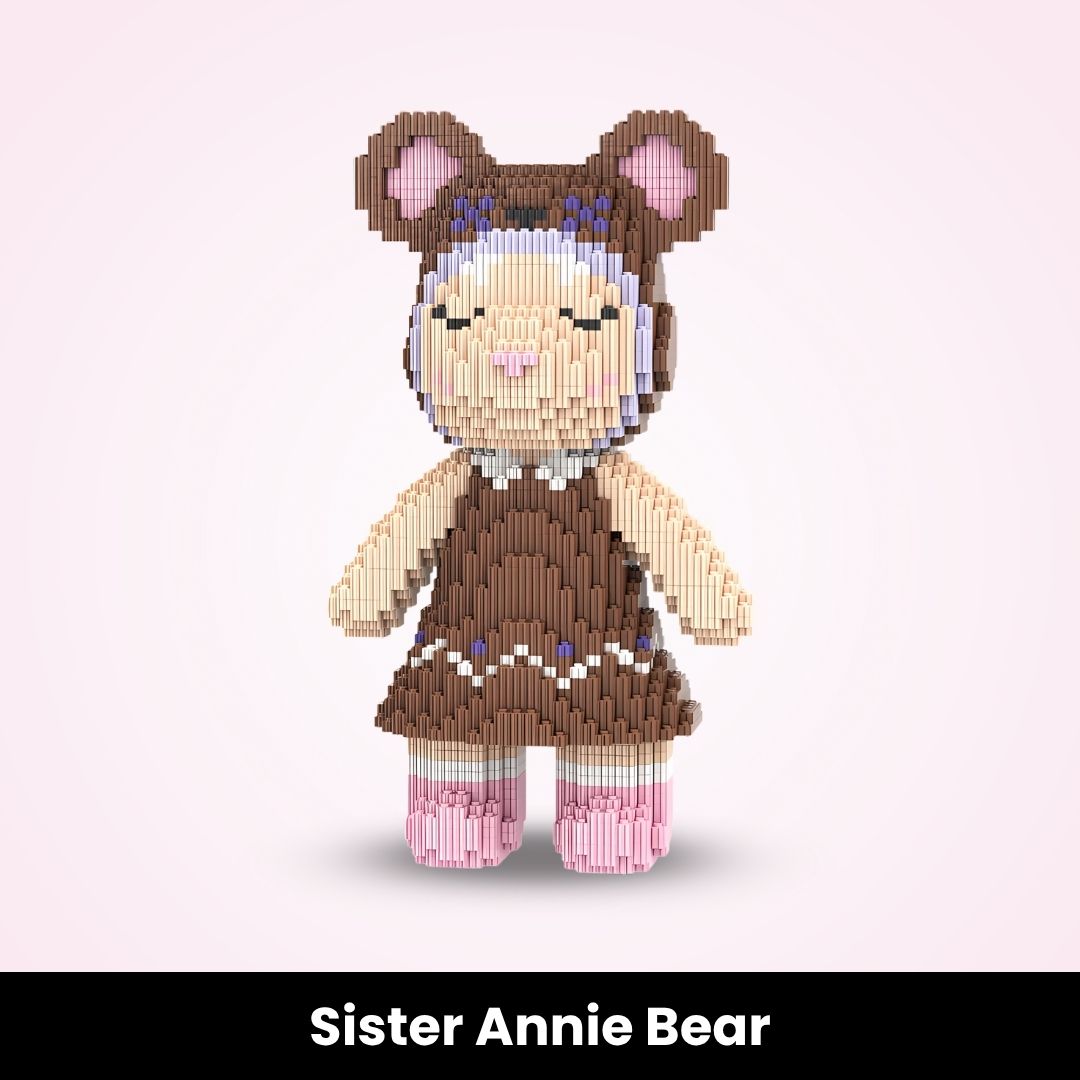 Mini-Bär zum Zusammenbauen (32cm)