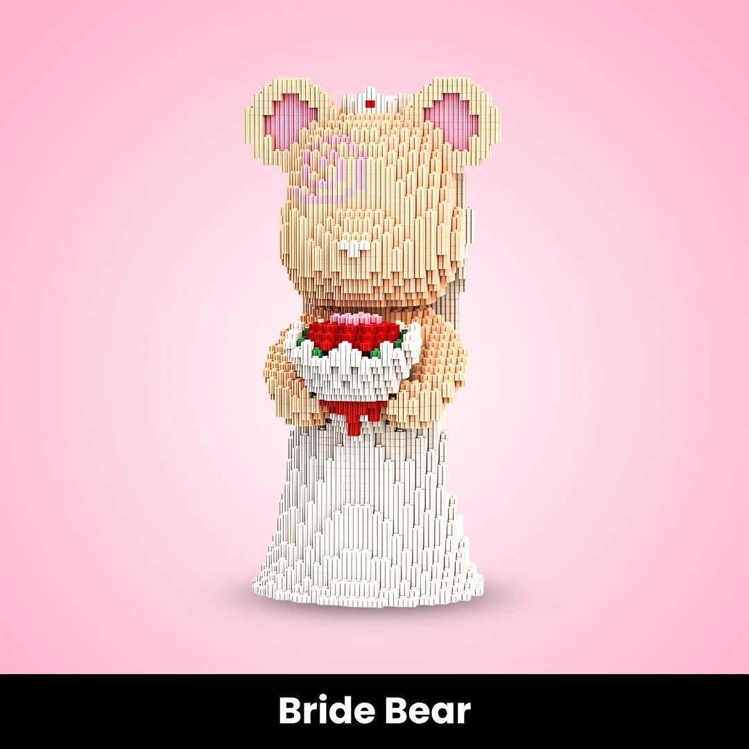 Mini-Bär zum Zusammenbauen (32cm)