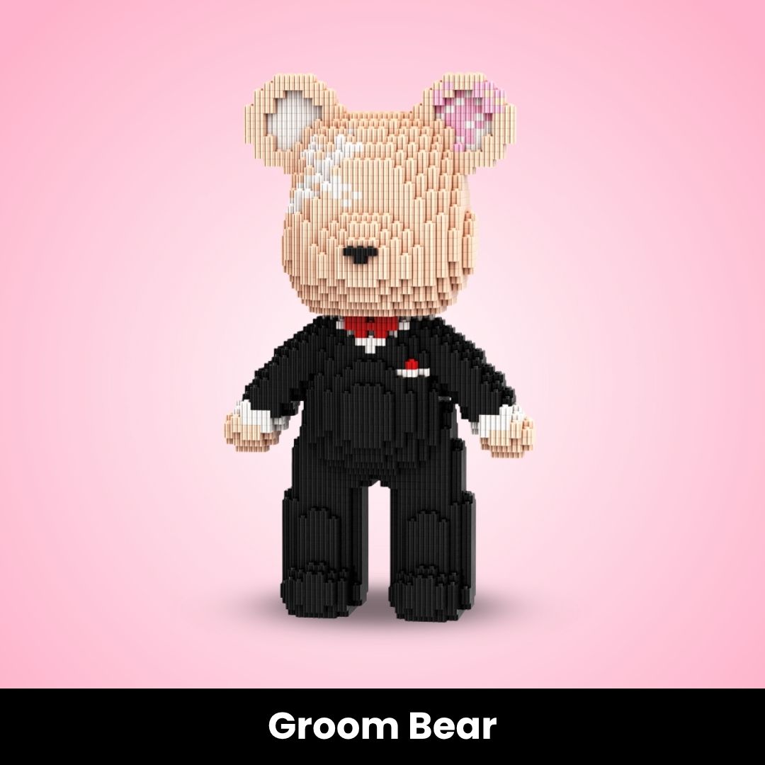 Mini-Bär zum Zusammenbauen (32cm)